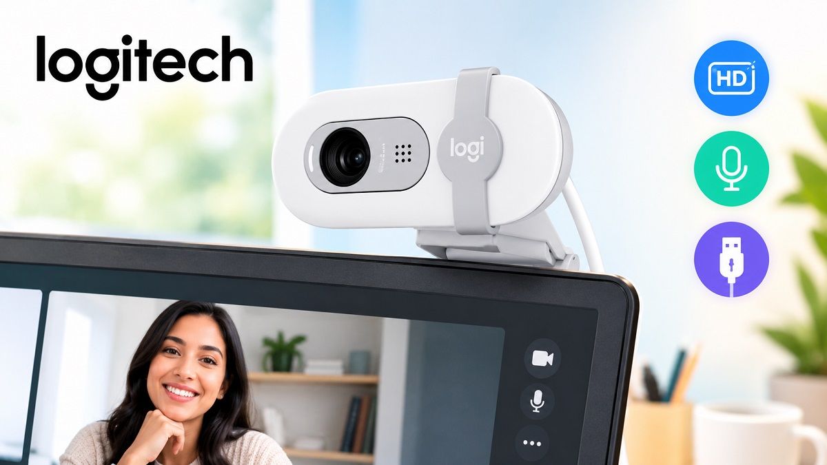 Logitech Brio 100 Webcam Review (2026): Is This $25 Webcam Worth It?